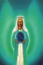 Lámina Virgen del Globo
